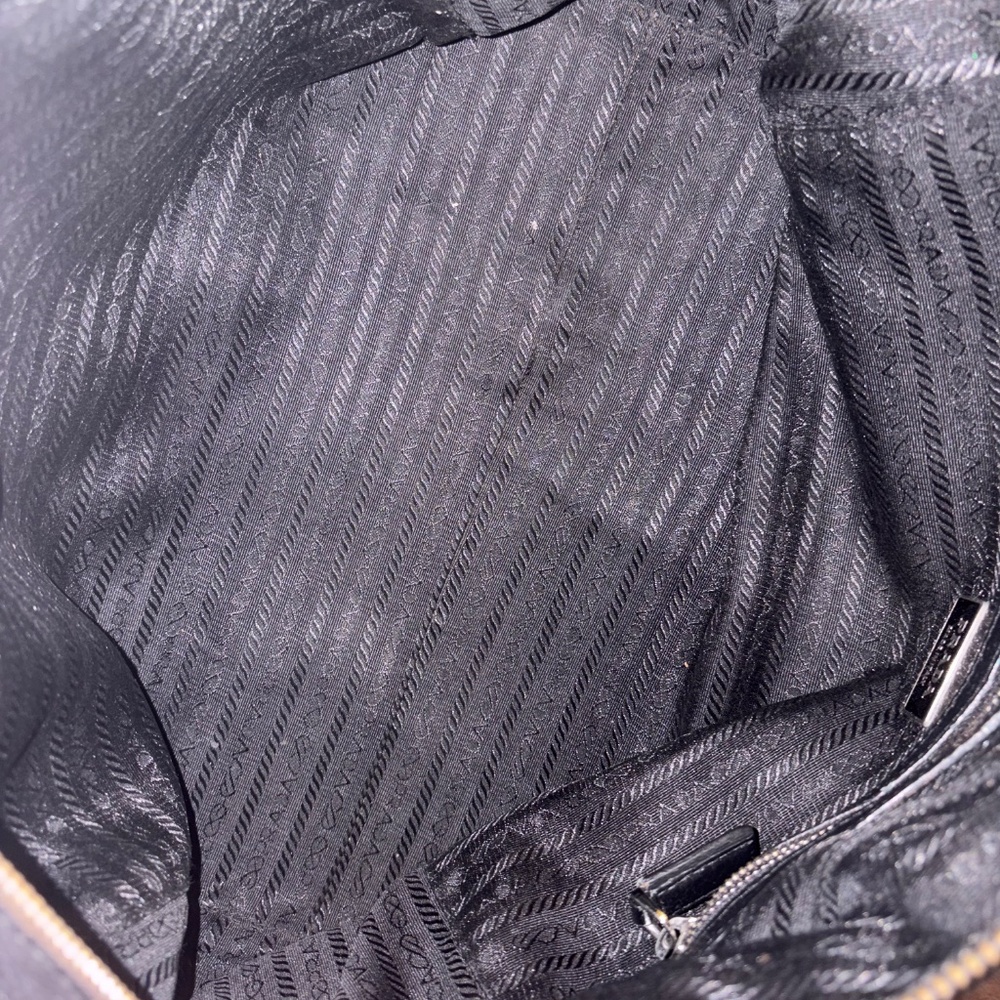 Prada Vitello Daino Leather Embossed Shoulder Bag - Picture 6 of 7